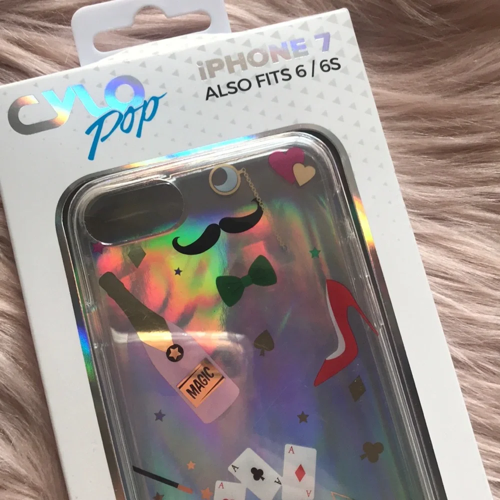 Cylo Pop Magic iPhone 8 Clear Case. NEW in box!